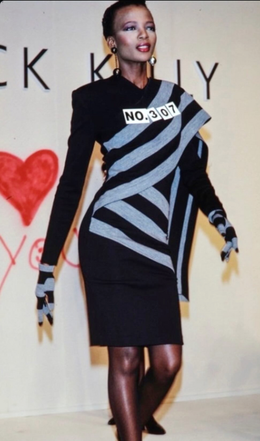 Patrick Kelly Fall / Winter 1989 “Jailhouse Rock” Dress