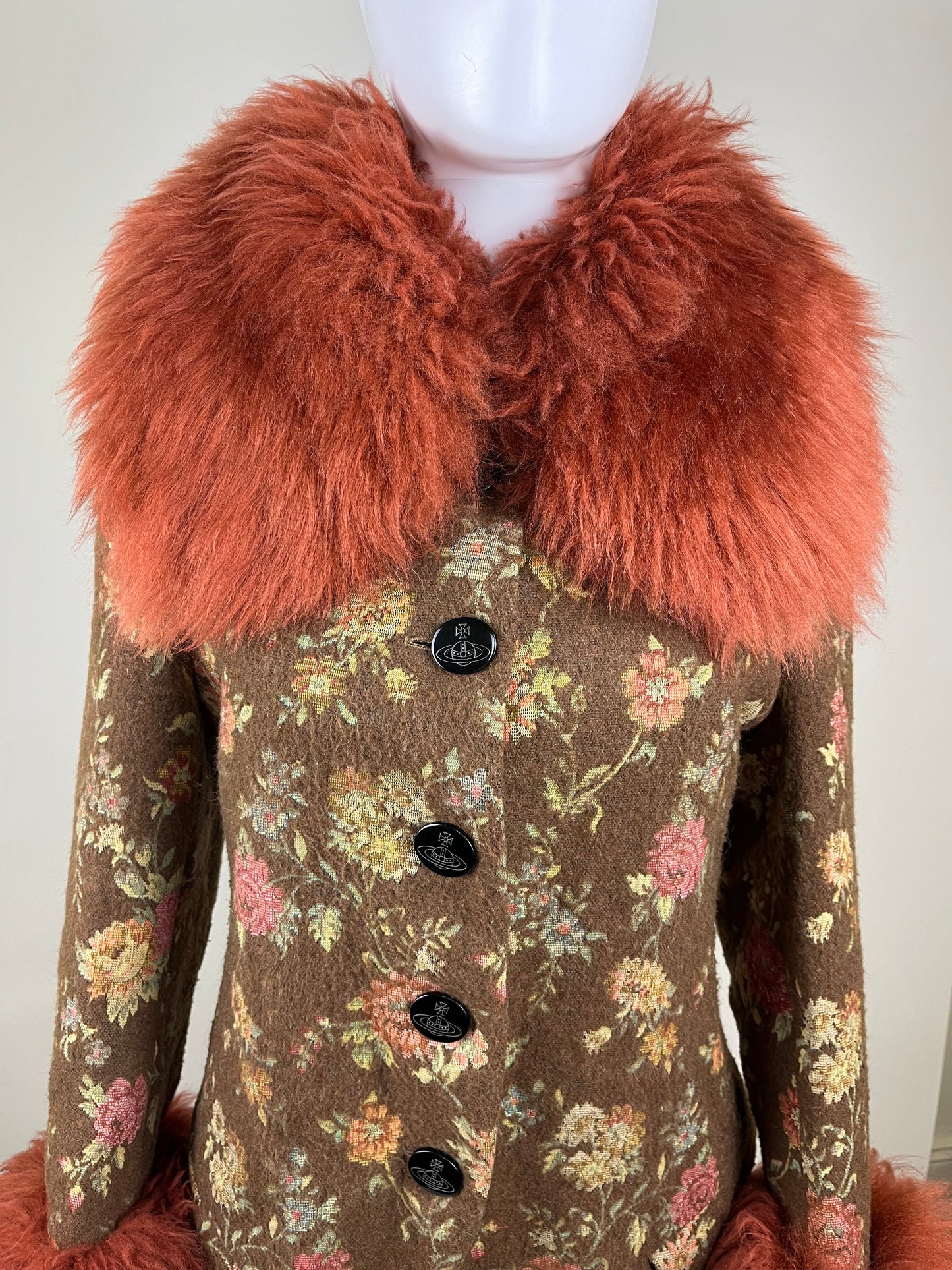 Vivienne Westwood Red Label Fall / Winter 1998 Faux Fur Coat