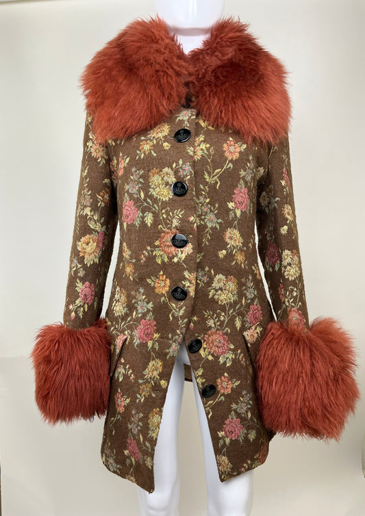 Vivienne Westwood Red Label Fall / Winter 1998 Faux Fur Coat