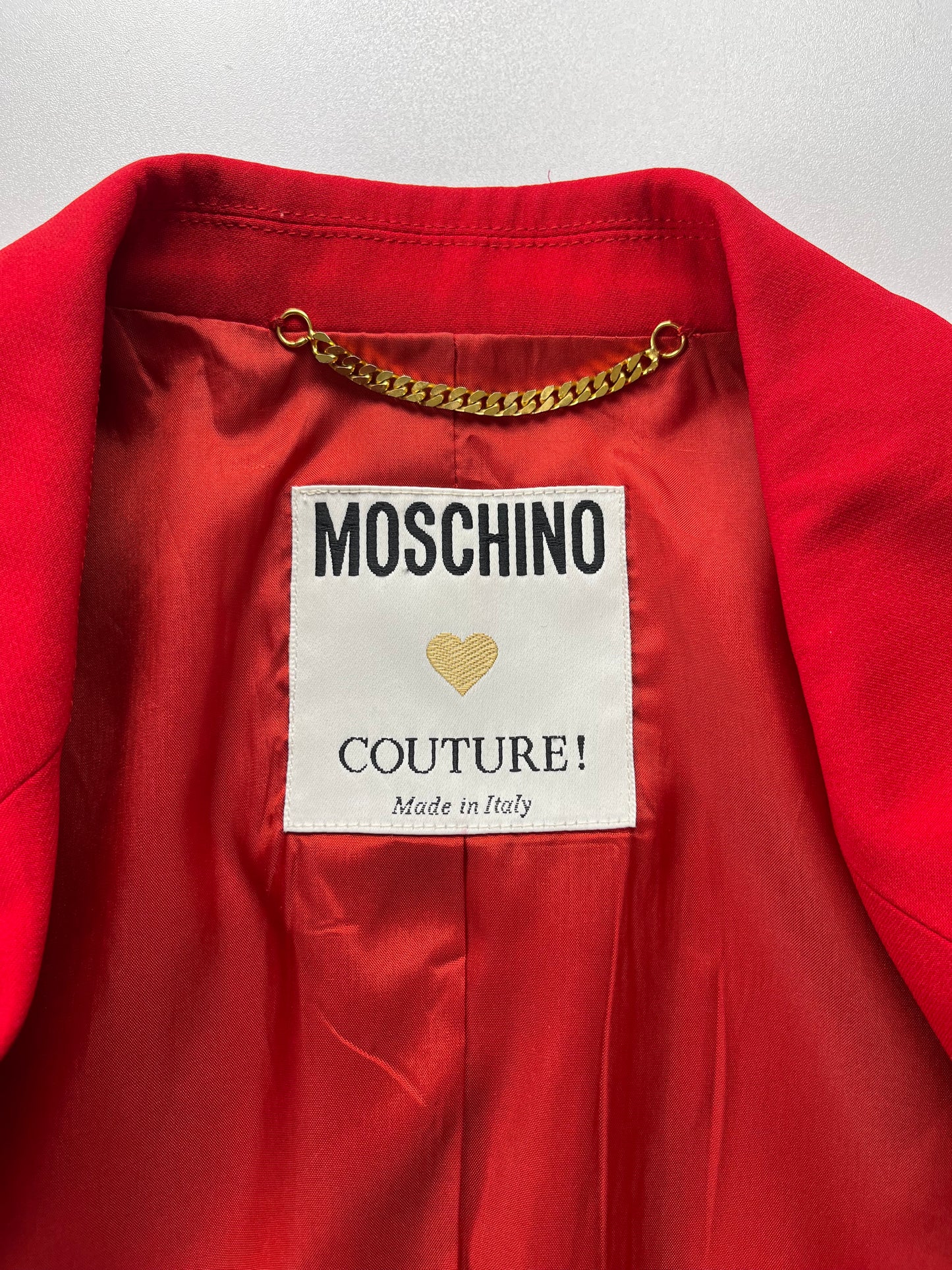 Moschino “Waist of Money” Jacket Spring / Summer 1991