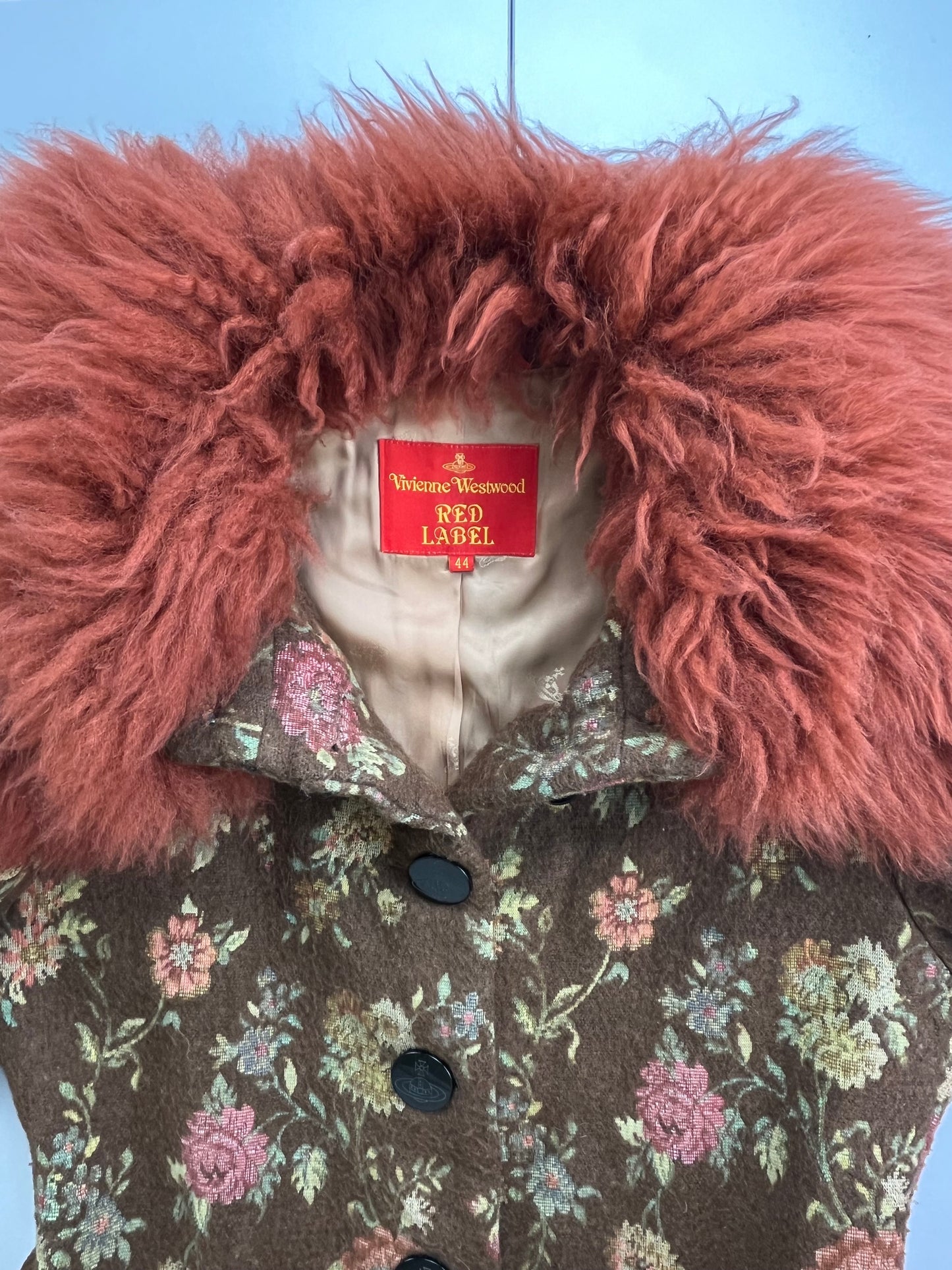 Vivienne Westwood Red Label Fall / Winter 1998 Faux Fur Coat